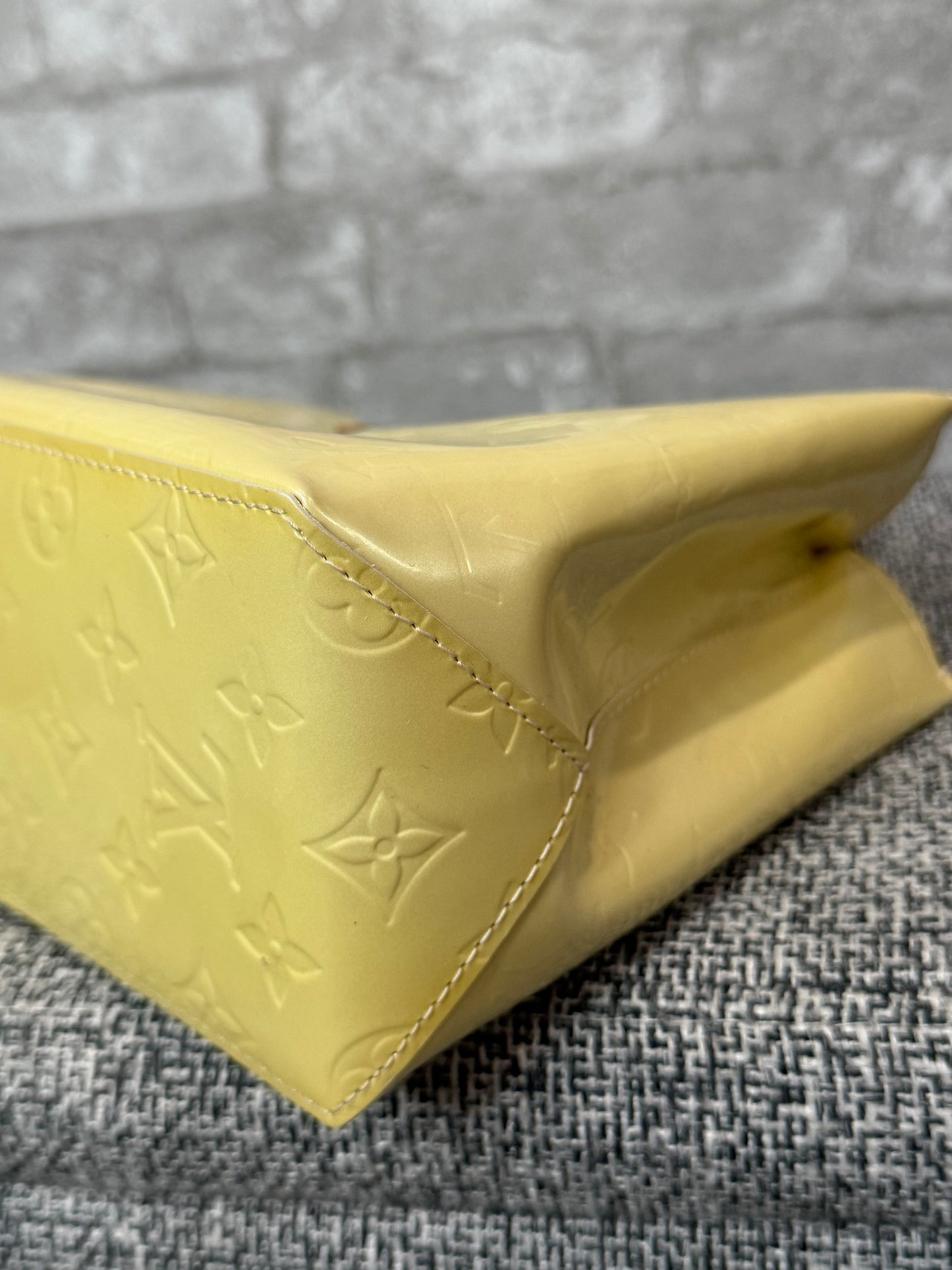 🌼👜Louis Vuitton Monogram Vernis Lead Yellow 👜🌼