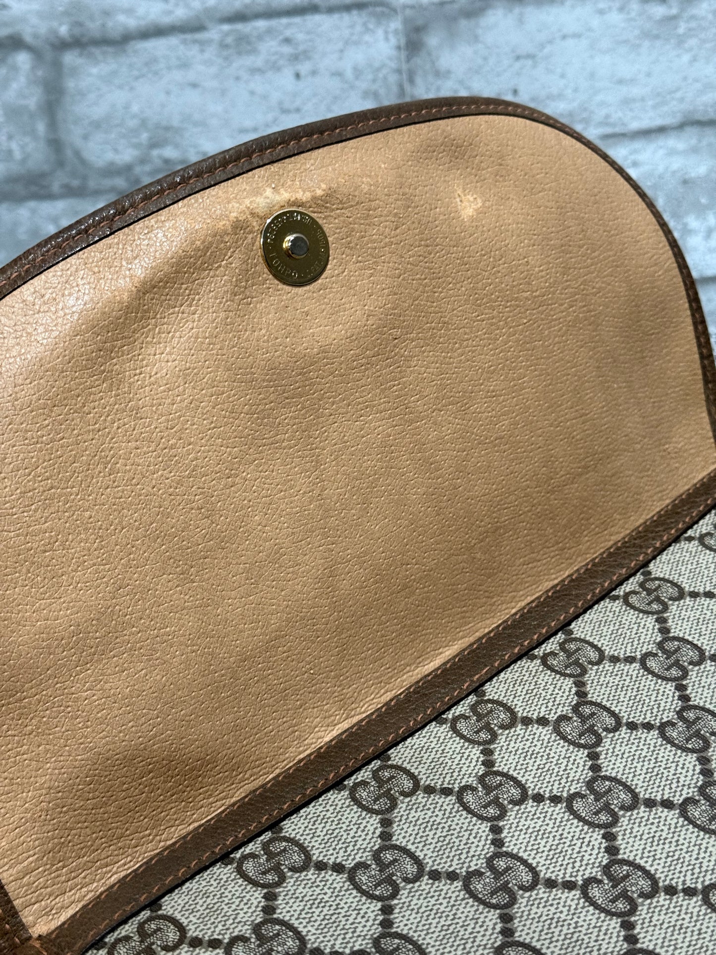 Gucci Vintage Clutch turn into Crossbody