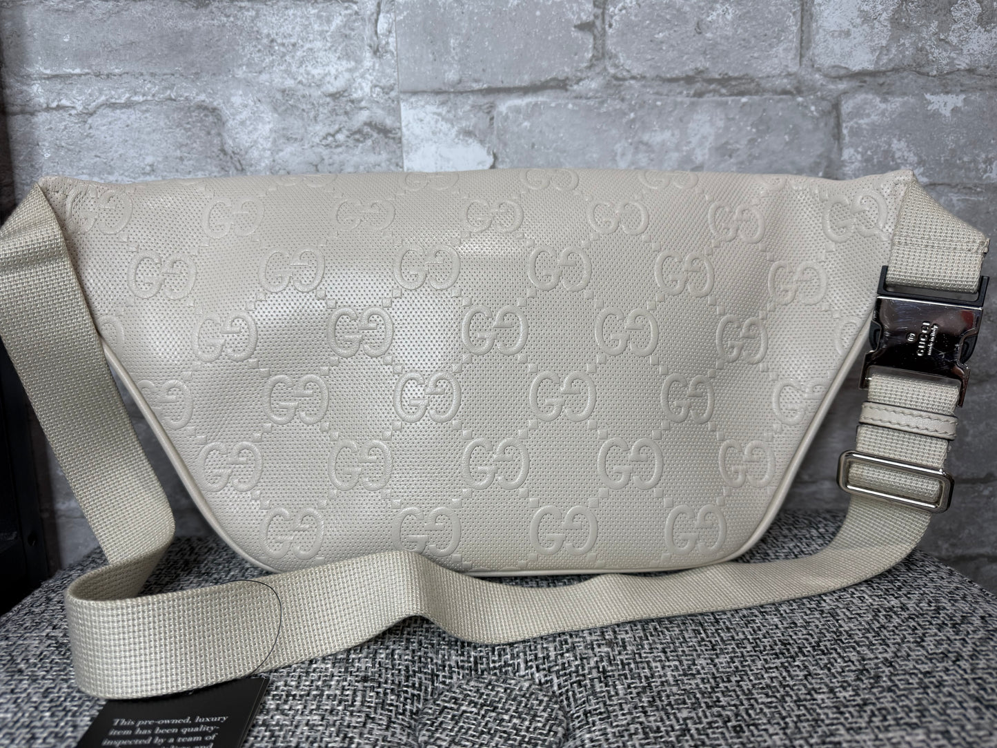 Gucci GG-embossed belt bag
