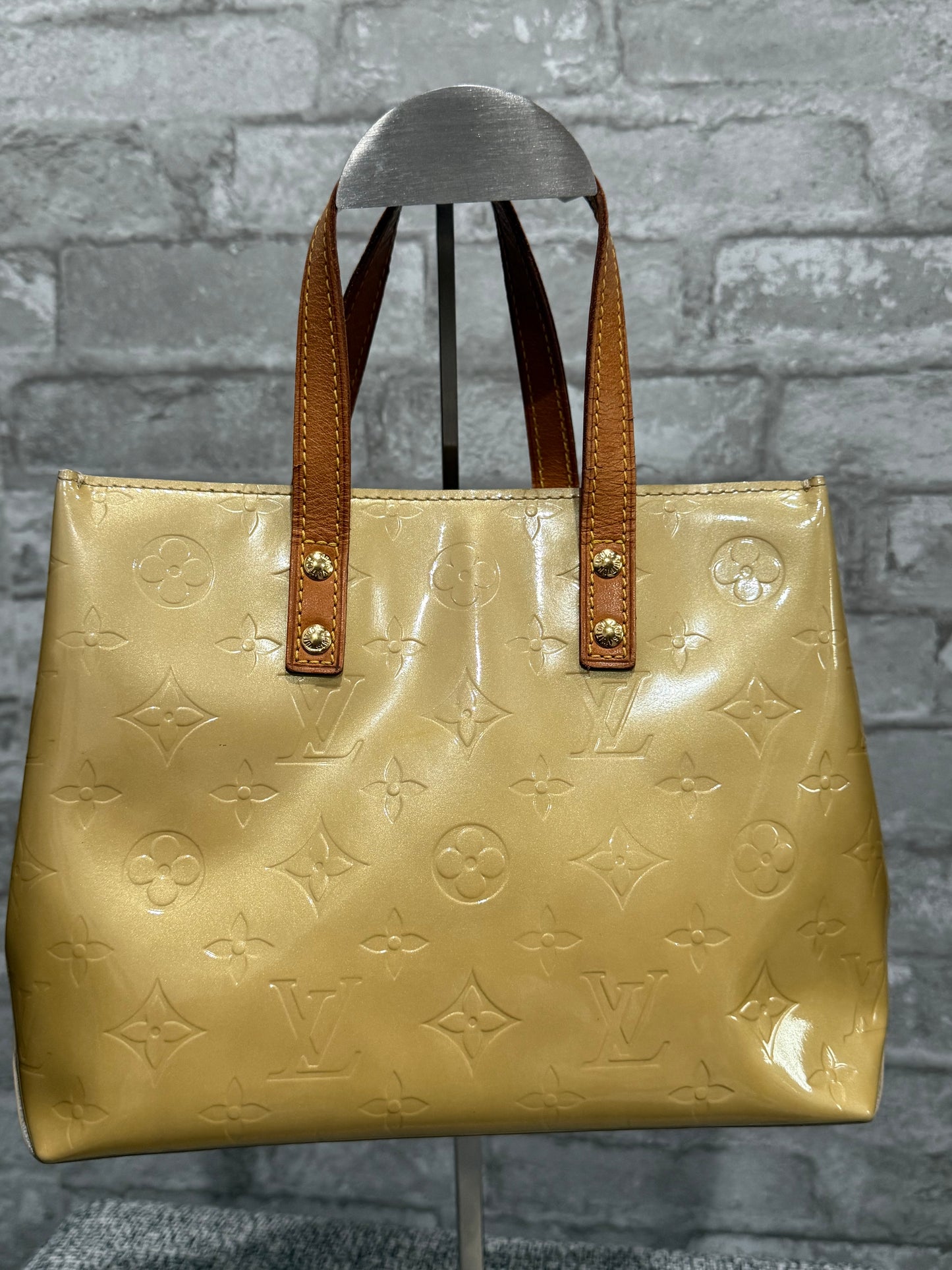 🌼👜Louis Vuitton Monogram Vernis Lead Golden Yellow 👜🌼