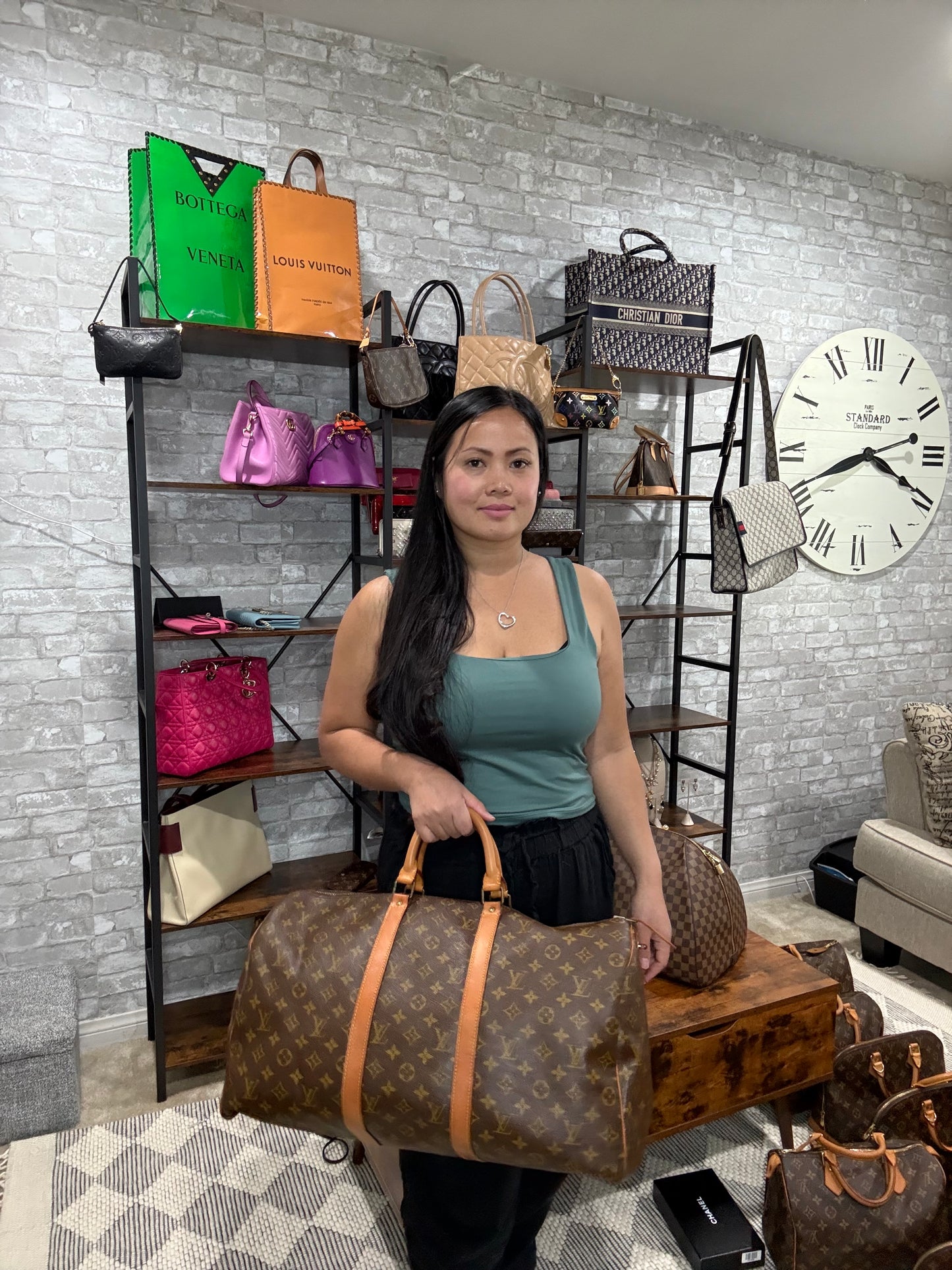 🌹 👜Louis Vuitton Keepall size 50 Monogram 👜 🌹