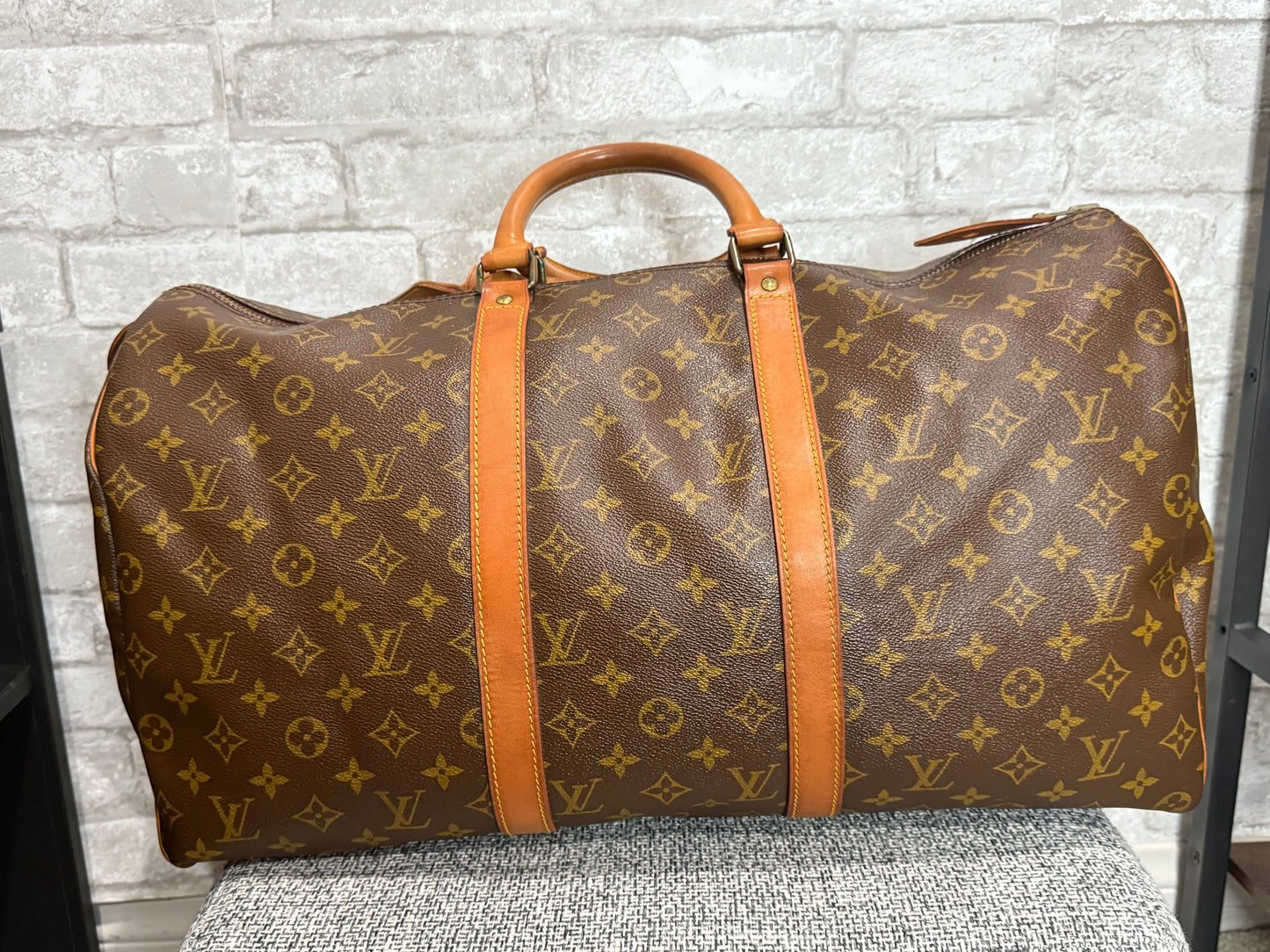 🌹 👜Louis Vuitton Keepall size 50 Monogram 👜 🌹