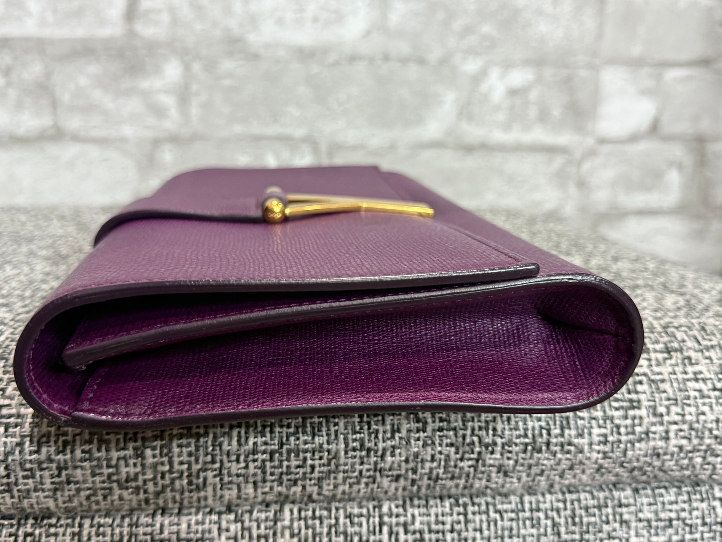 🪻👜 Saint Laurent Y Clutch in purple 👜 🪻