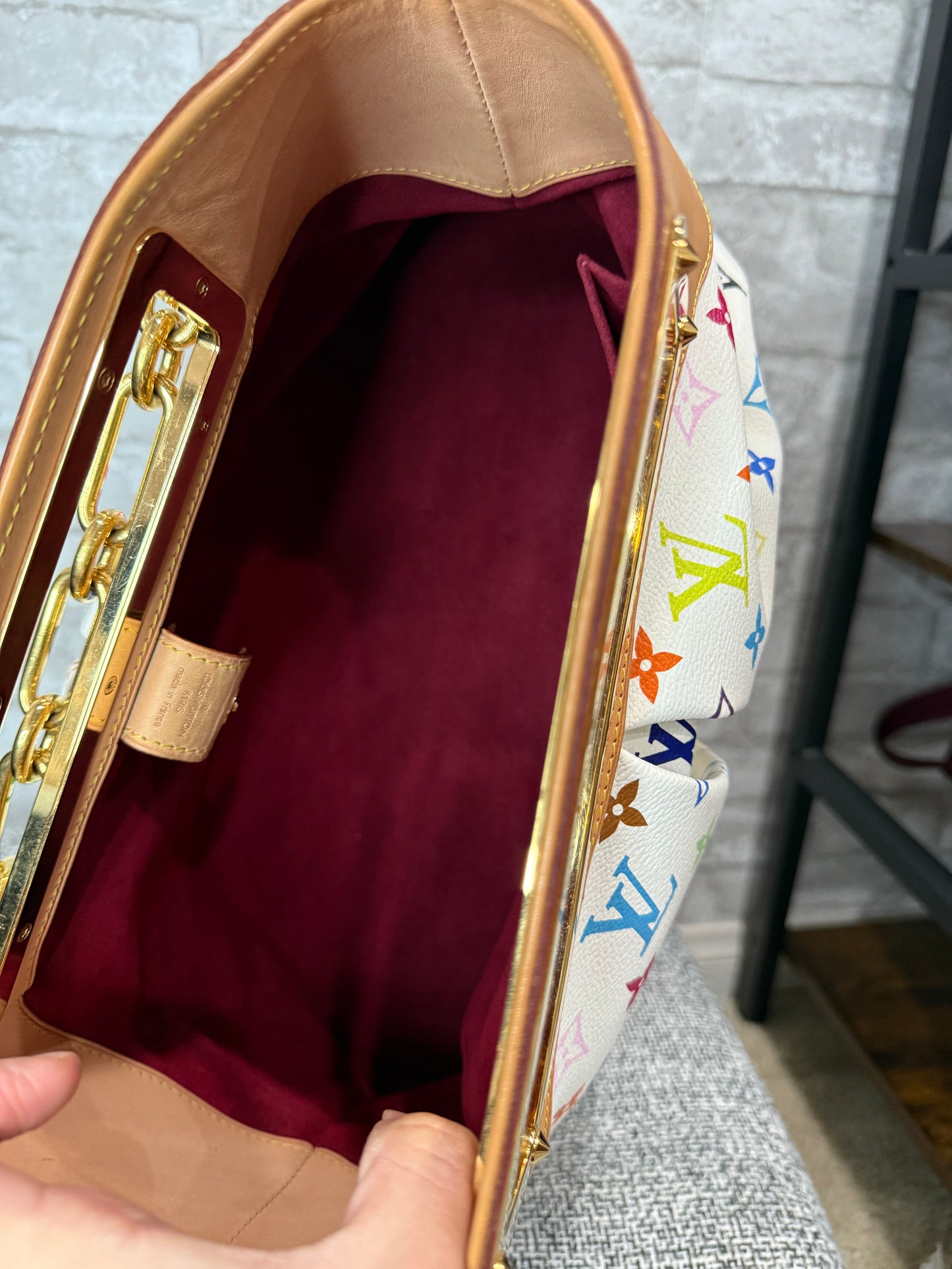 🖤 Louis Vuitton Takashi Murakami 2009 Limited Edition Judy in White  🖤