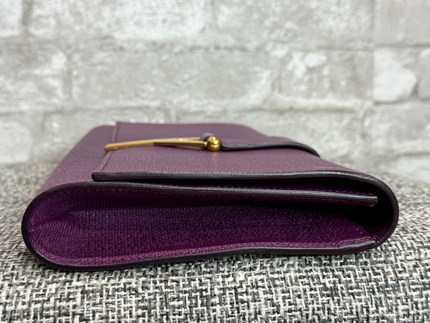 🪻👜 Saint Laurent Y Clutch in purple 👜 🪻