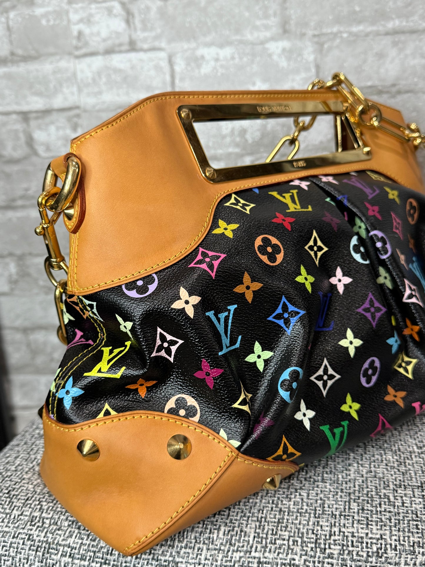 🖤 Louis Vuitton Takashi Murakami 2011 Limited Edition Judy in Black 🖤