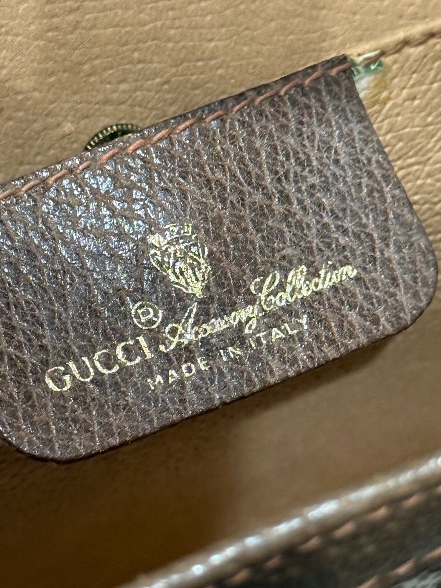 Gucci Vintage Clutch turn into Crossbody