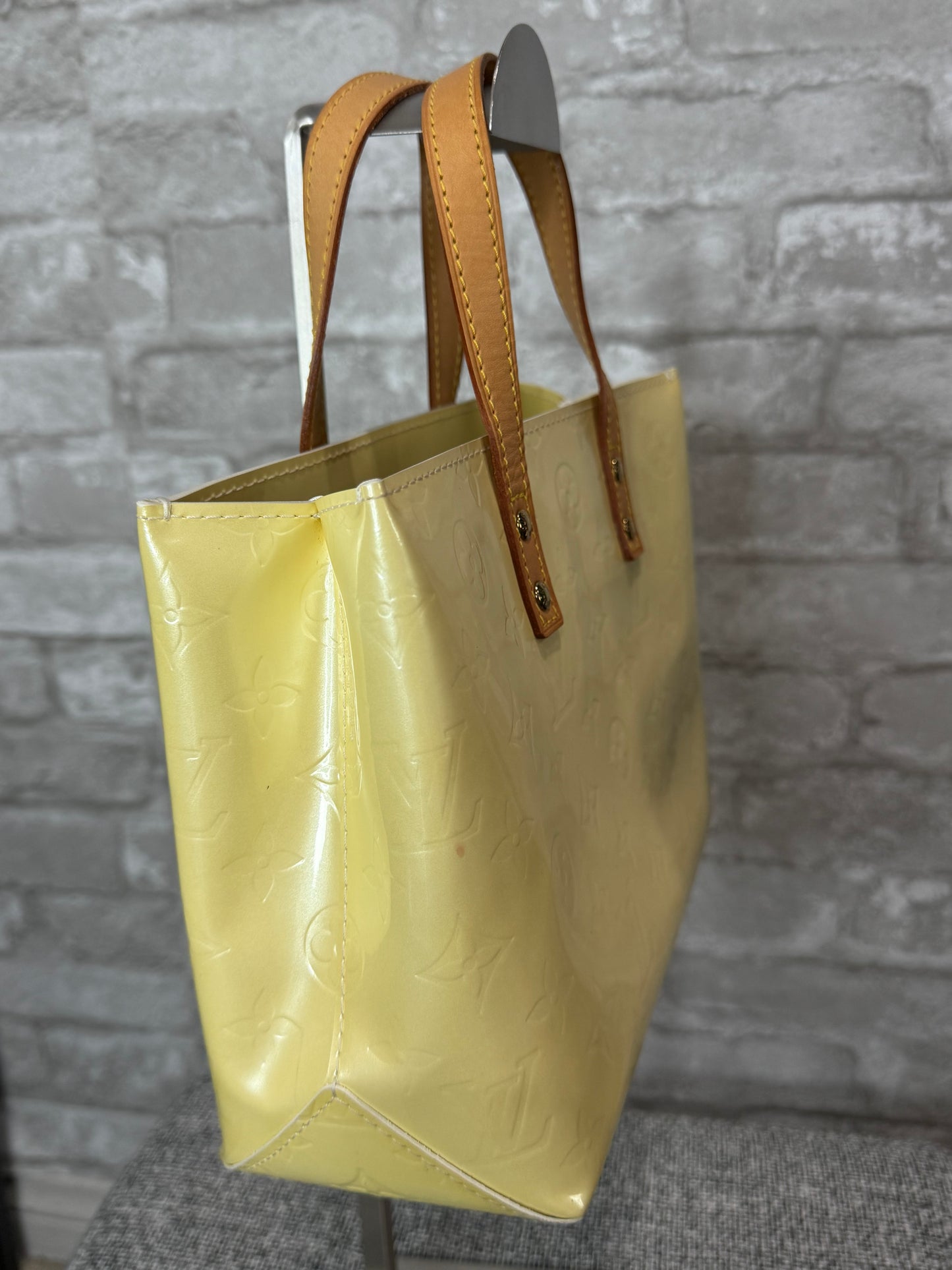 🌼👜Louis Vuitton Monogram Vernis Lead Yellow 👜🌼