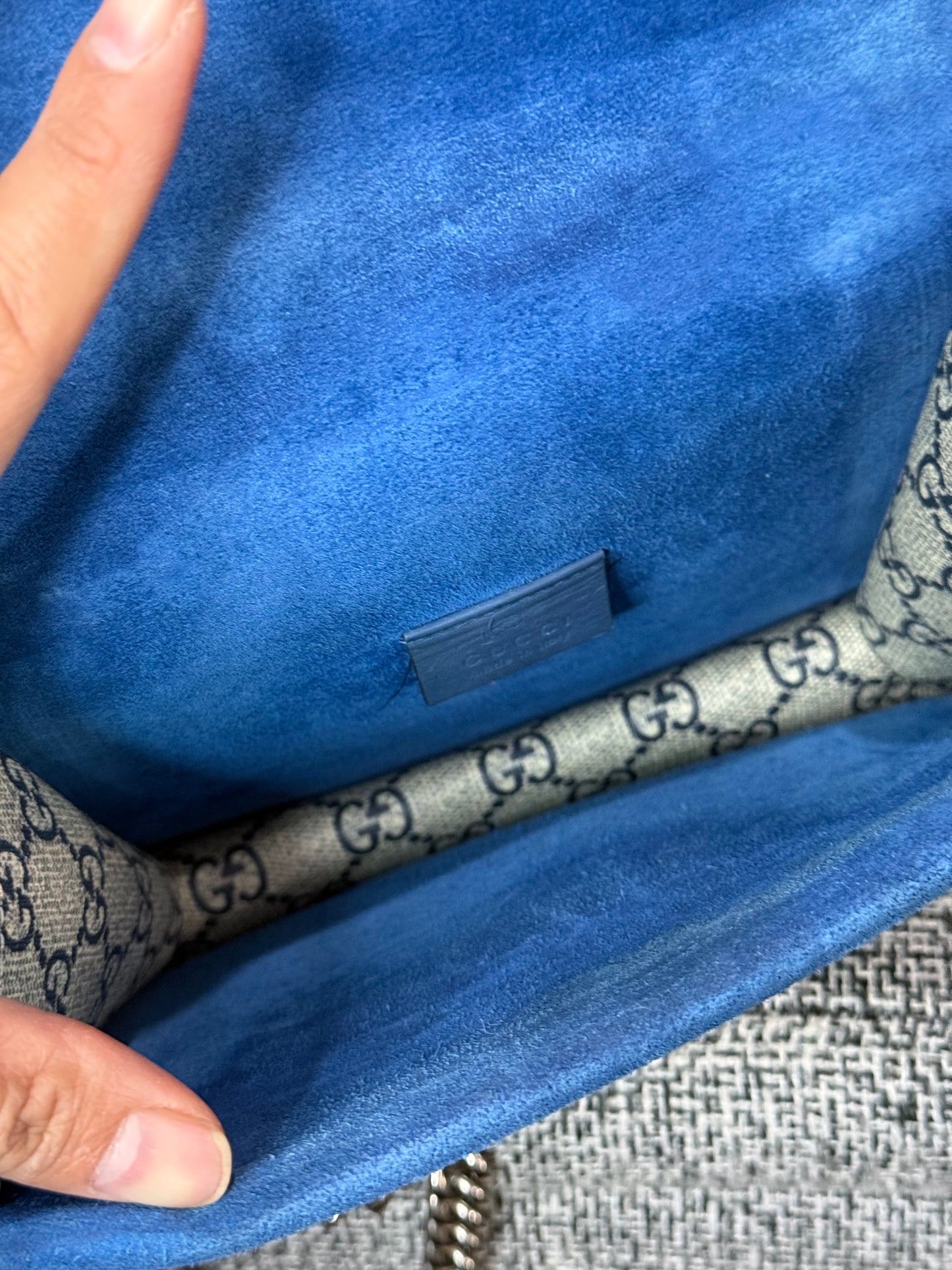 🪻👜 Gucci GG Supreme Mini Dionysus with Blue Floral print 🪻👜