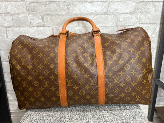 🌹 👜Louis Vuitton Keepall size 50 Monogram 👜 🌹
