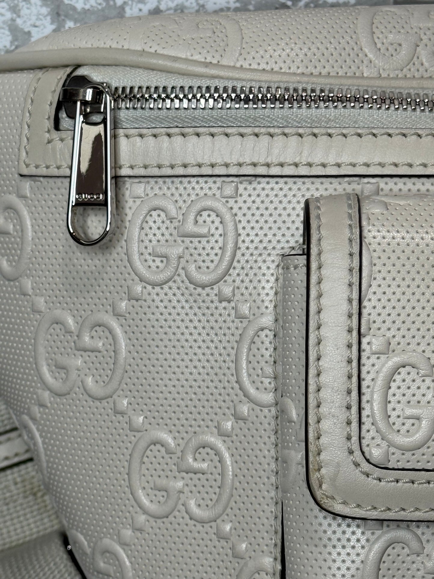 Gucci GG-embossed belt bag