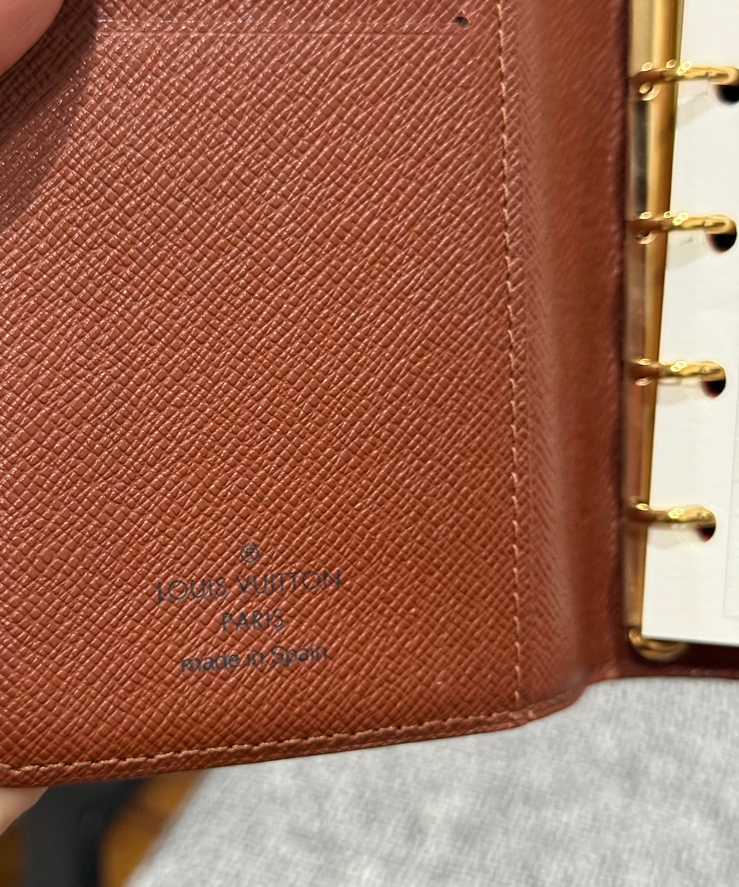 Louis Vuitton 2000 Agenda in Monogram