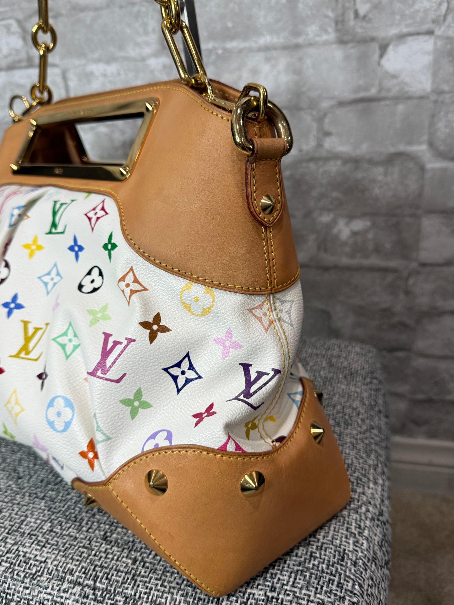 🖤 Louis Vuitton Takashi Murakami 2009 Limited Edition Judy in White  🖤