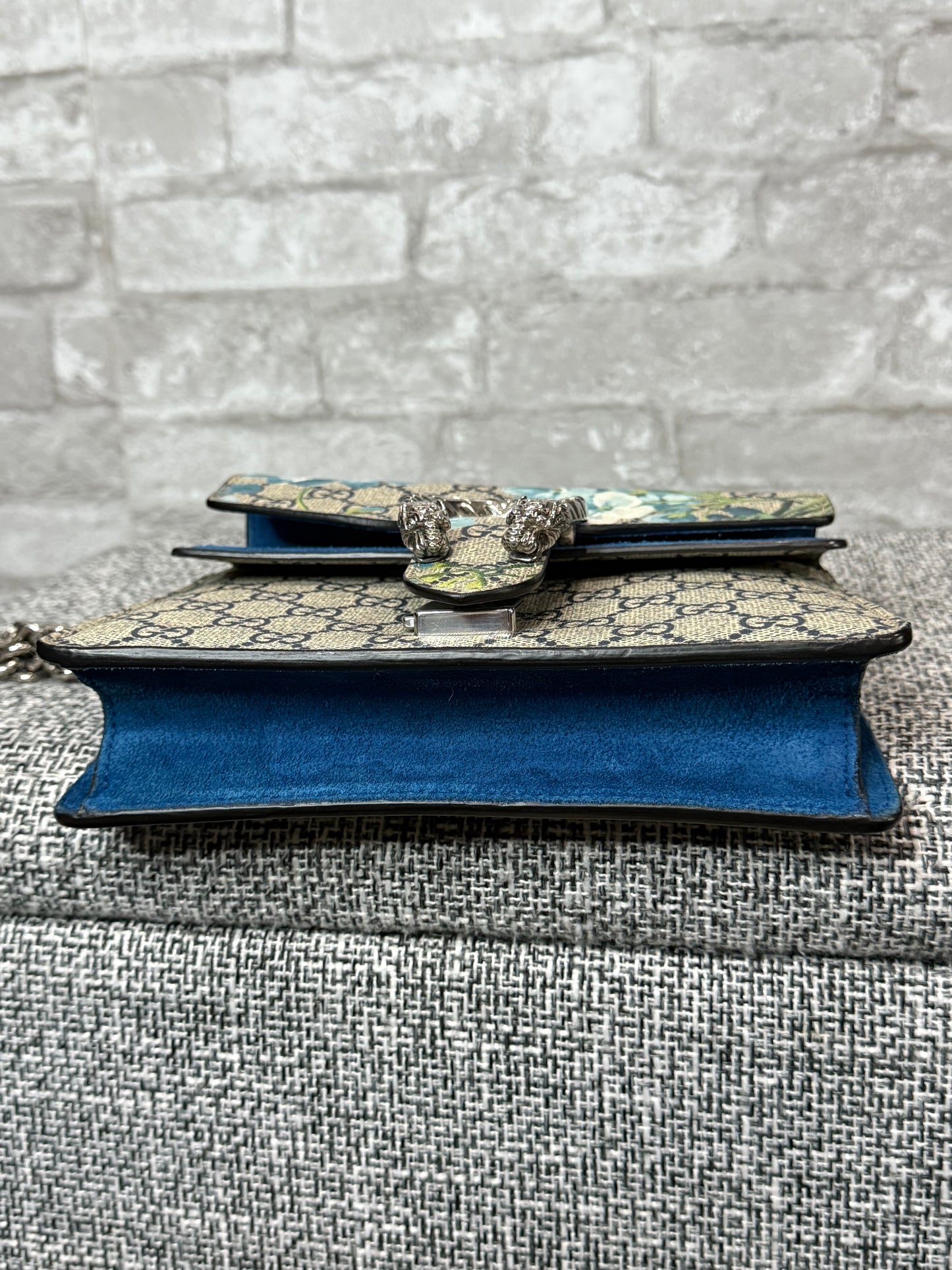 🪻👜 Gucci GG Supreme Mini Dionysus with Blue Floral print 🪻👜