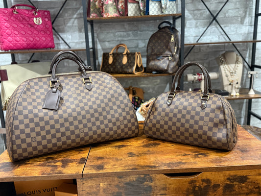 ‼️👜 TRAVEL BUNDLE deal 👜‼️
 ‼️ 2 Bags‼️👜
🌹 👜Louis Vuitton Rivera Damier Ebene GM & MM size 👜 🌹