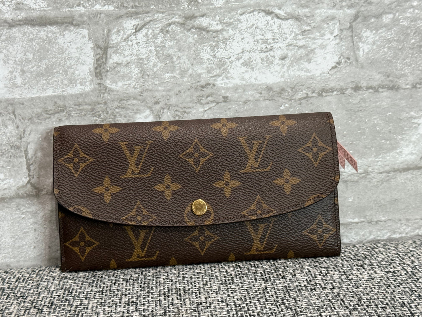 🌸👜Louis Vuitton Emilie Wallet Rose Ballerine👜 🌸