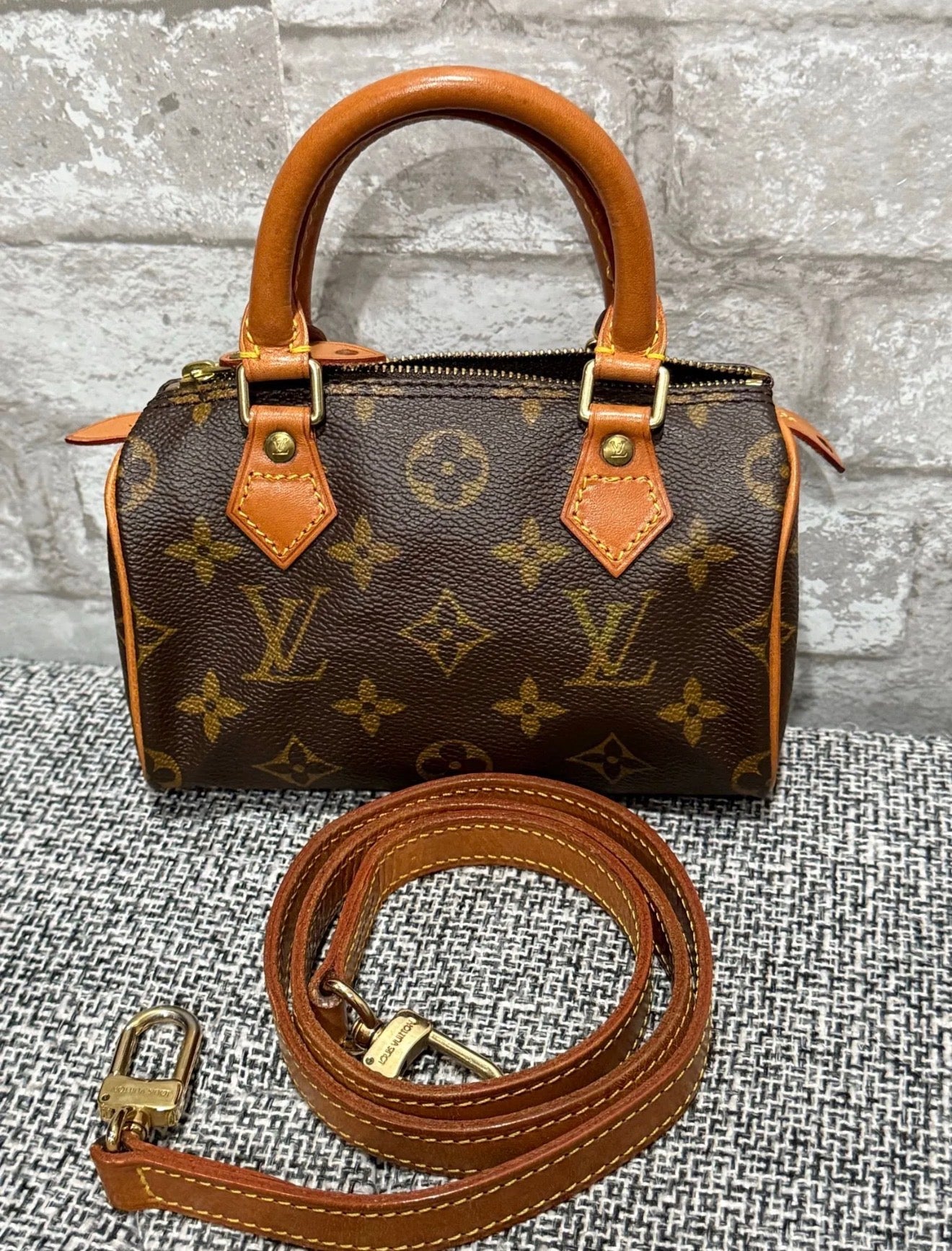 Louis Vuitton Nano Speedy Monogram