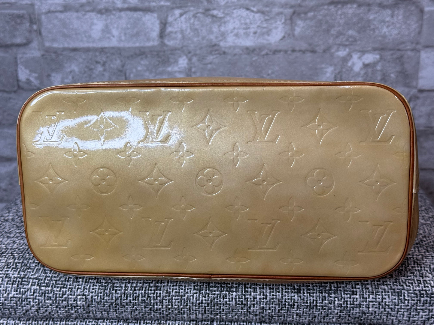🌼👜Louis Vuitton Monogram Vernis Houston Yellow 👜🌼