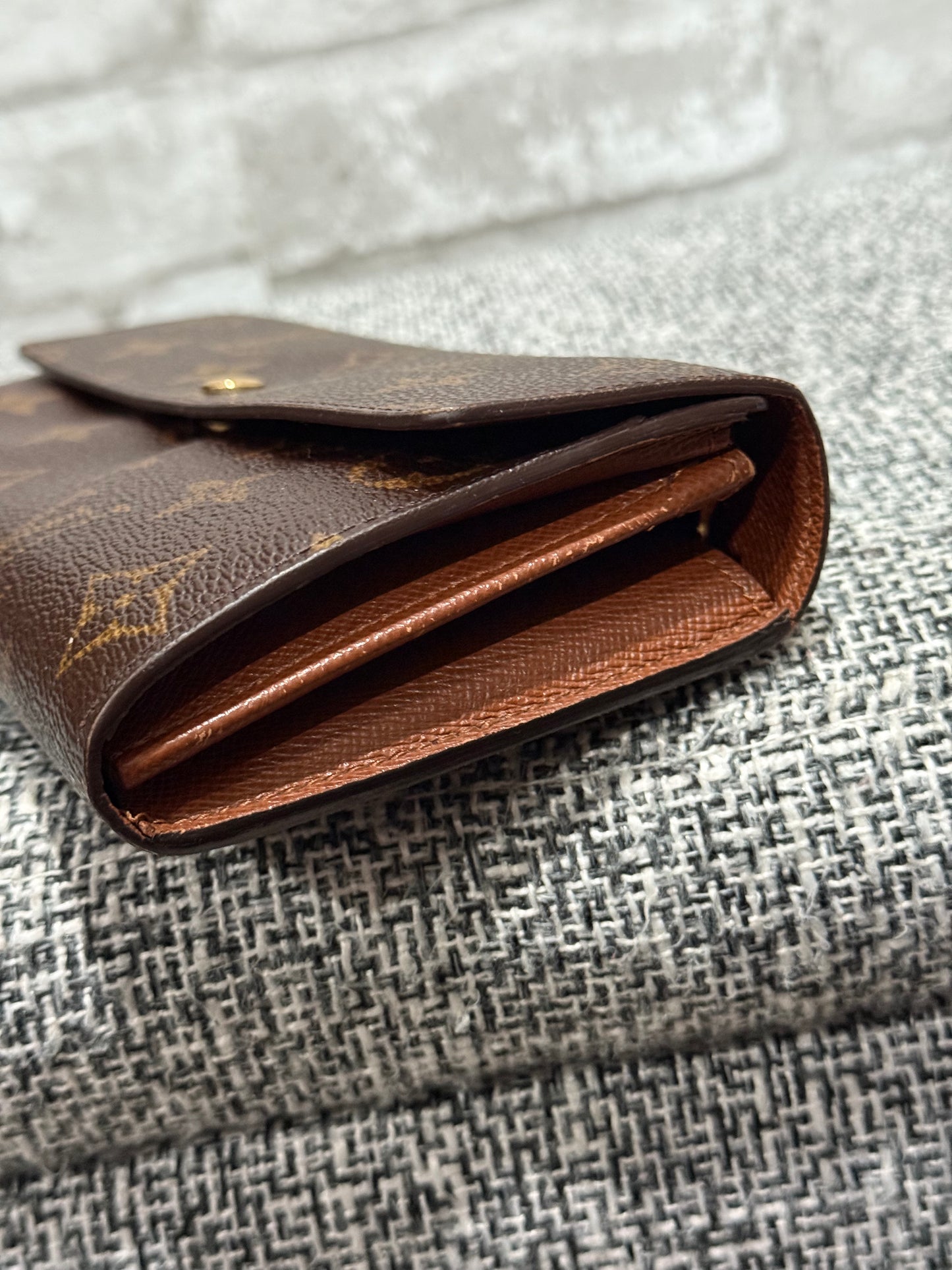Louis Vuitton 2005 Sarah Long Wallet in Monogram