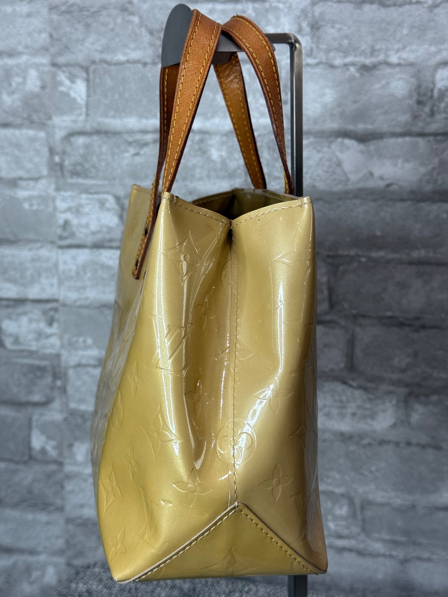 🌼👜Louis Vuitton Monogram Vernis Lead Golden Yellow 👜🌼