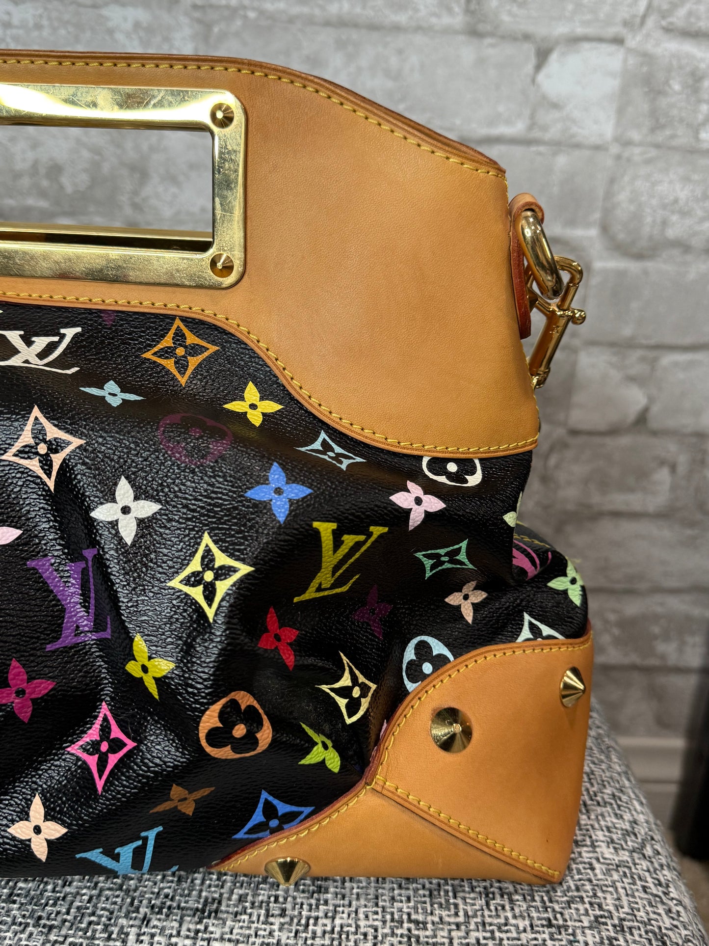 🖤 Louis Vuitton Takashi Murakami 2011 Limited Edition Judy in Black 🖤