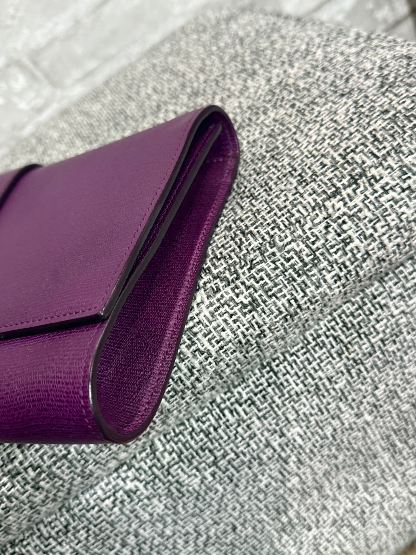 🪻👜 Saint Laurent Y Clutch in purple 👜 🪻
